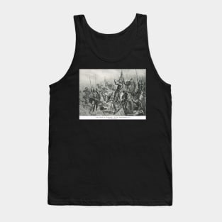 Henry V Agincourt St Crispin's Day 1415 Tank Top